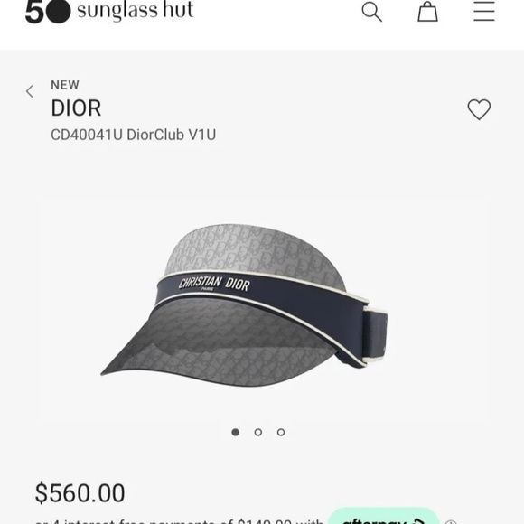 Dior Club Visor CD40041U - Picture 8 of 8